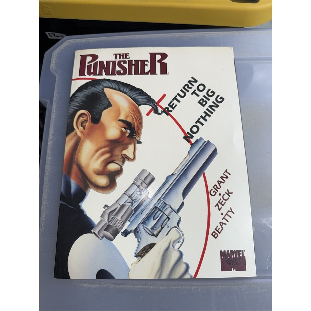 PUNISHER RETURN TO‎ BIG NOTHING GRAPHIC NOVEL Pre-Owned First Printing